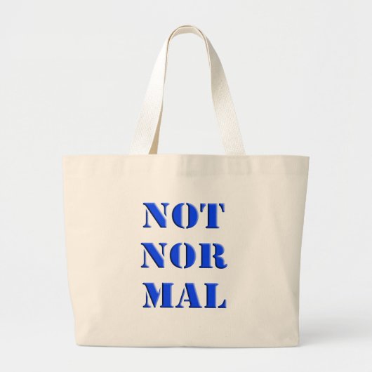 Grand Tote Bag Non normal (Devant)