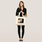 Grand Tote Bag Nonnes d'or et cadeaux de jubilé argenté (Devant (modèle))