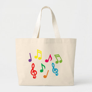 Grand Tote Bag Notes musicales