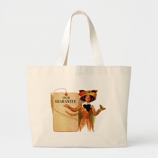Grand Tote Bag Notre garantie (Devant)