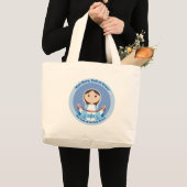 Grand Tote Bag Notre Madame du chapelet (Devant (produit))