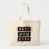 Grand Tote Bag Nous vous aimons maman l Cute calligraphie moderne (Devant)