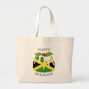 Grand Tote Bag Nouveauté   Pudding Festif avec   DRAG JAMAÏCAIN