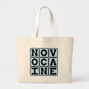 Grand Tote Bag Novocaïne, anesthésique dentaire