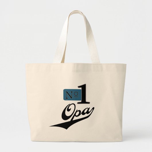 Grand Tote Bag Numéro un Opa (Devant)