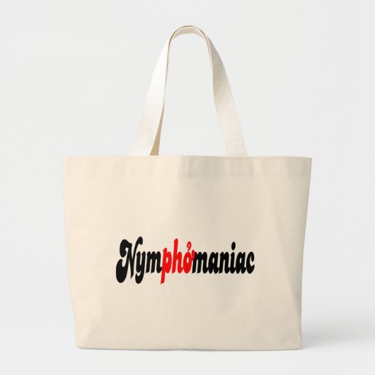 Grand Tote Bag Nymphomane (Devant)