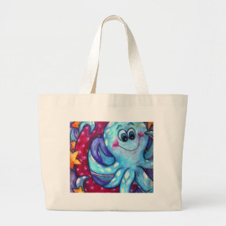 Grand Tote Bag O est pour le poulpe
