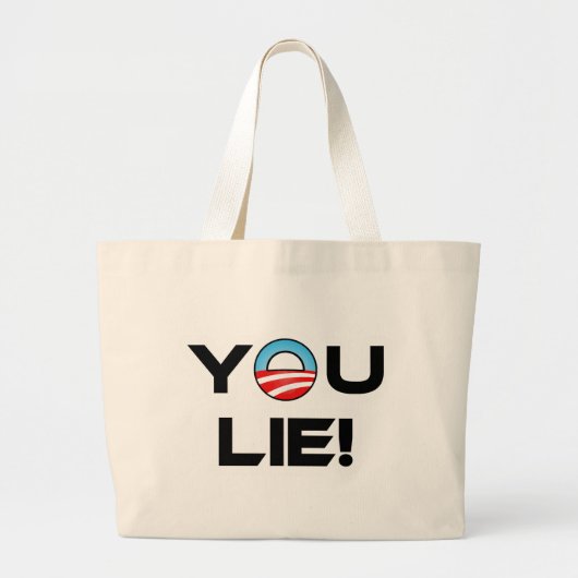 Grand Tote Bag Obama, Tu Mens (Devant)