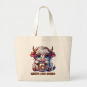 Grand Tote Bag Obsessive Coffee Disorder  (Devant)