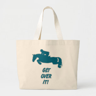 Grand Tote Bag Obtenez au-dessus de lui le cheval