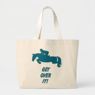 Grand Tote Bag Obtenez au-dessus de lui le cheval