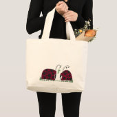Grand Tote Bag Obugs Et Mistletos Cutes (Devant (produit))