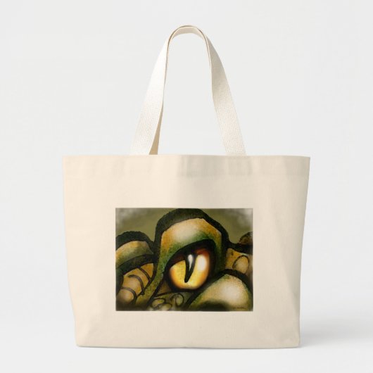 Grand Tote Bag OEil dragon (Devant)
