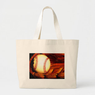 Grand Tote Bag Oeuvre De Baseball