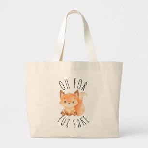Grand Tote Bag Oh pour Fox Sake