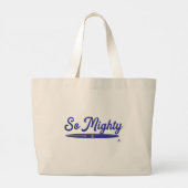 Grand Tote Bag Oh So Puissant Conception De Stylo Auteur (Dos)
