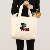 Grand Tote Bag Oh Wow.b (Devant (produit))