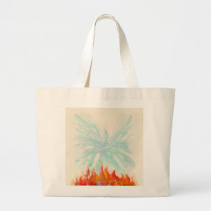 Grand Tote Bag OISEAU de PHOENIX par SHARON SHARPE
