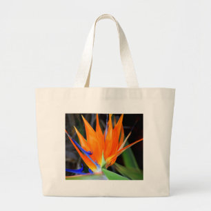 Grand Tote Bag Oiseau du paradis fourre-tout