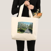 GRAND TOTE BAG OLIVIERS DANS LE PAYSAGE TOSCANE (Devant (produit))