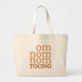 Grand Tote Bag OM NOM NOM Mmm... TOCINO (Devant)