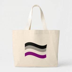 GRAND TOTE BAG ONDULATION ASEXUELLE DE DRAPEAU