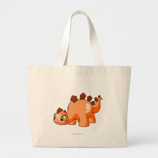 Grand Tote Bag Orange de Chomby (Devant)