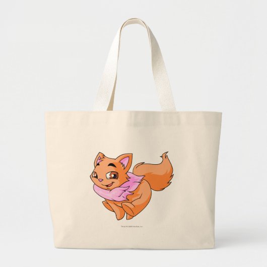 Grand Tote Bag Orange de Wocky (Devant)