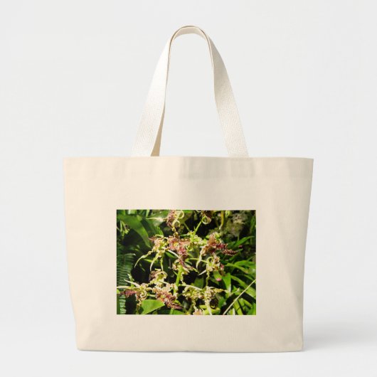 Grand Tote Bag Orchidées (Devant)