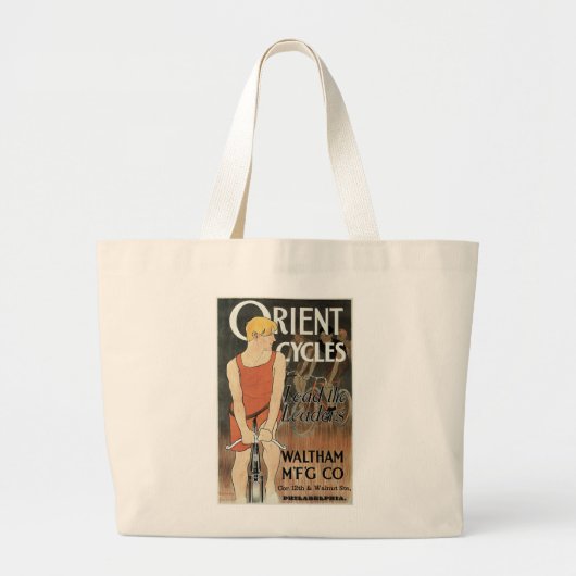 Grand Tote Bag Orienter les cycles (Devant)