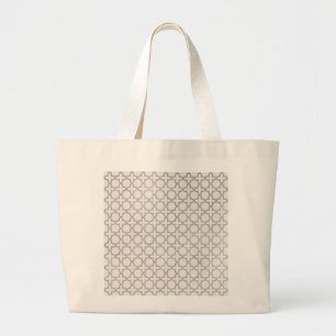 Grand Tote Bag Ornement arabesque élégant