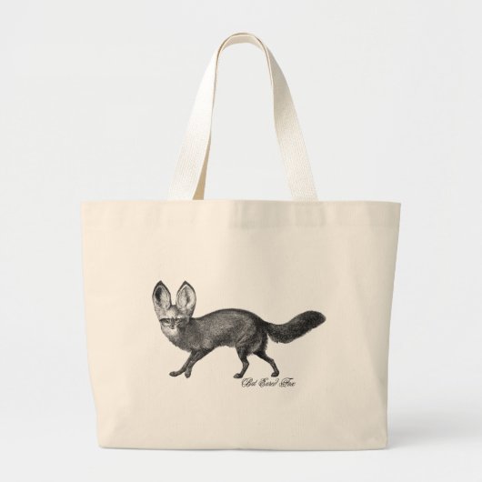 Grand Tote Bag Os de chauve-souris (Devant)
