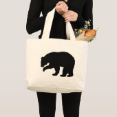 GRAND TOTE BAG OURS NOIR (Devant (produit))