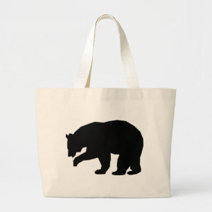 GRAND TOTE BAG OURS NOIR