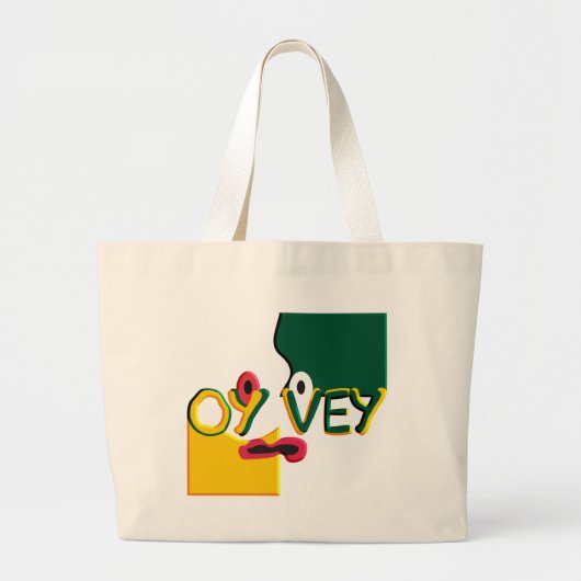 Grand Tote Bag Oy Vey (Devant)