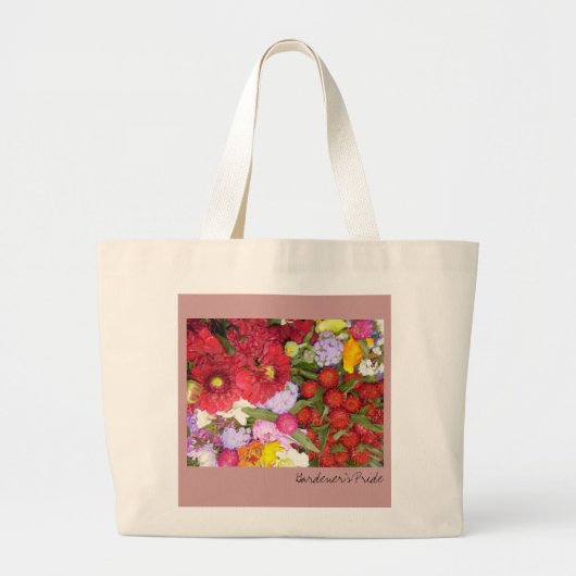 Grand Tote Bag P8110077, la fierté du jardinier (Devant)