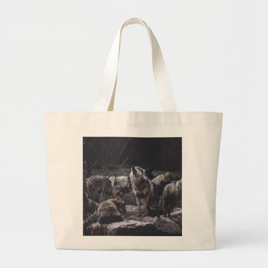 Grand Tote Bag Pack Wolf (Devant)