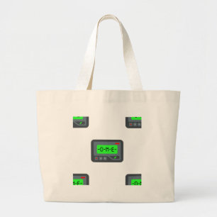 Grand Tote Bag pager émoji