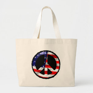 Grand Tote Bag Paix américaine