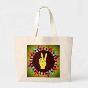 GRAND TOTE BAG PAIX MONDIALE