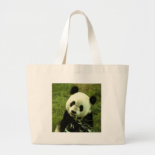 Grand Tote Bag Panda (Devant)