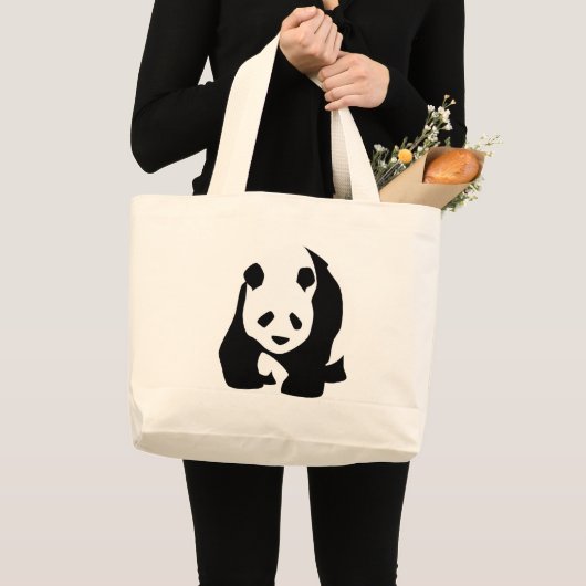 Grand Tote Bag Panda (Devant (produit))