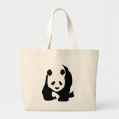Grand Tote Bag Panda (Devant)