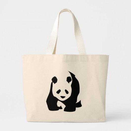 Grand Tote Bag Panda (Devant)