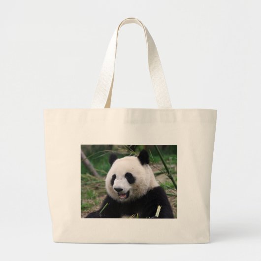 Grand Tote Bag panda (Devant)