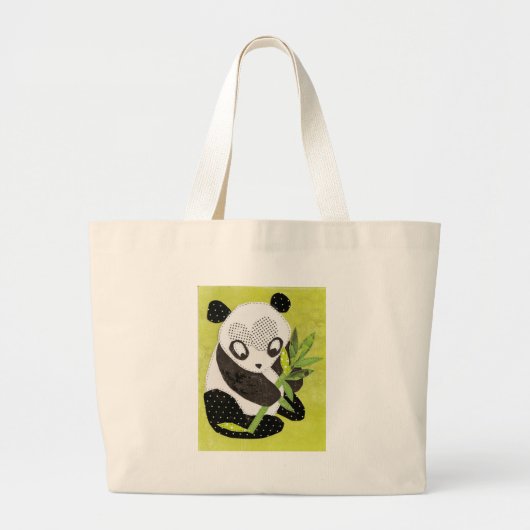 Grand Tote Bag Panda Fourre-tout (Devant)