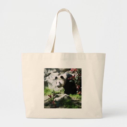Grand Tote Bag Panda Smile (Devant)