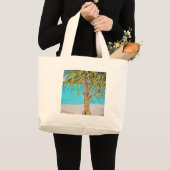 Grand Tote Bag Pandore d'eau bleue (Devant (produit))