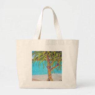 Grand Tote Bag Pandore d'eau bleue