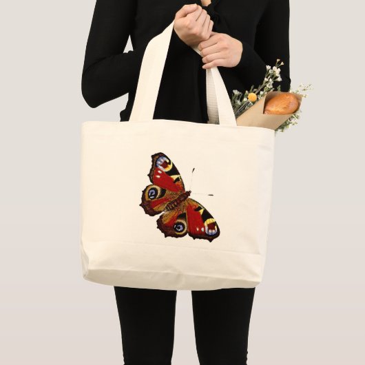 Grand Tote Bag Papillon (Devant (produit))